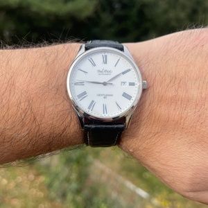 Paul Picot Gentleman 40 automatic mens Swiss made.